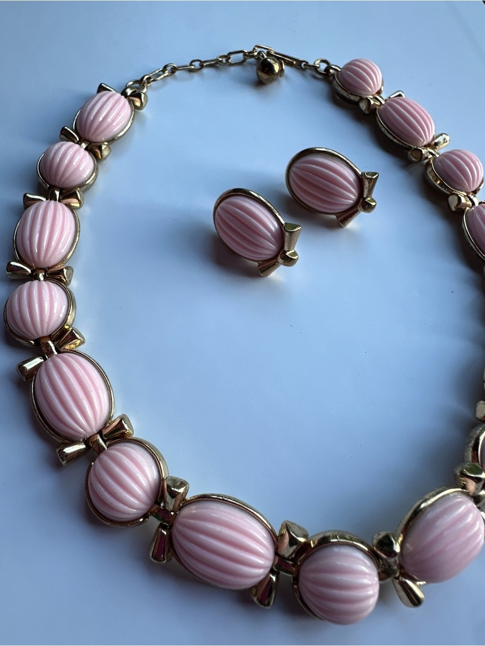CROWN TRIFARI necklace and earrings